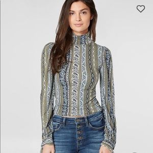 Free People Dontella Turtleneck Top